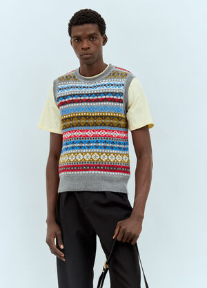 Puma x Noah Astral Knit Vest Blue pun0158001