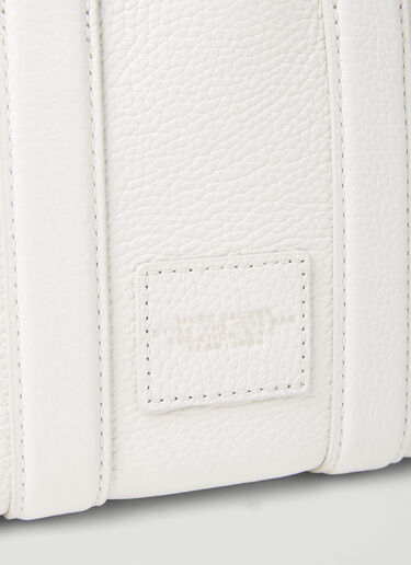 Marc Jacobs Leather Micro Tote Bag White mcj0252004