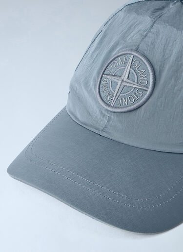 LN-CC® - Stone Island: Baseball Cap - Silver Stone Island Baseball Cap Silver sto0165024