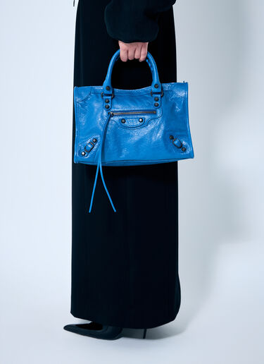Balenciaga Small Le City Handbag Blue bal0259042