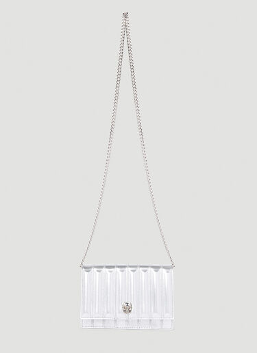 Small Skull Shoulder Bag Alexander McQueen Small Skull Shoulder Bag Silver amq0252003