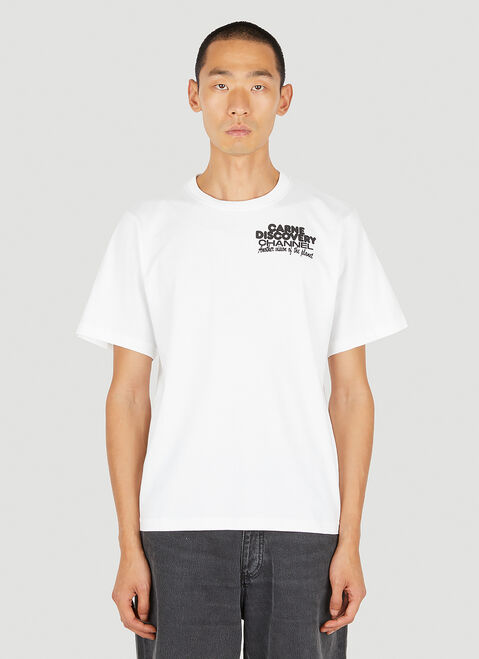 Carne Bollente Carne Discovery Channel  Tシャツ Pink cbn0354010