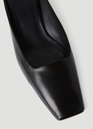 TOTEME Kitten Heel Mules Black tot0252002