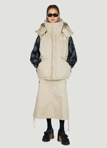 Marc Jacobs Oversized Puffer Gilet Beige mcj0251009