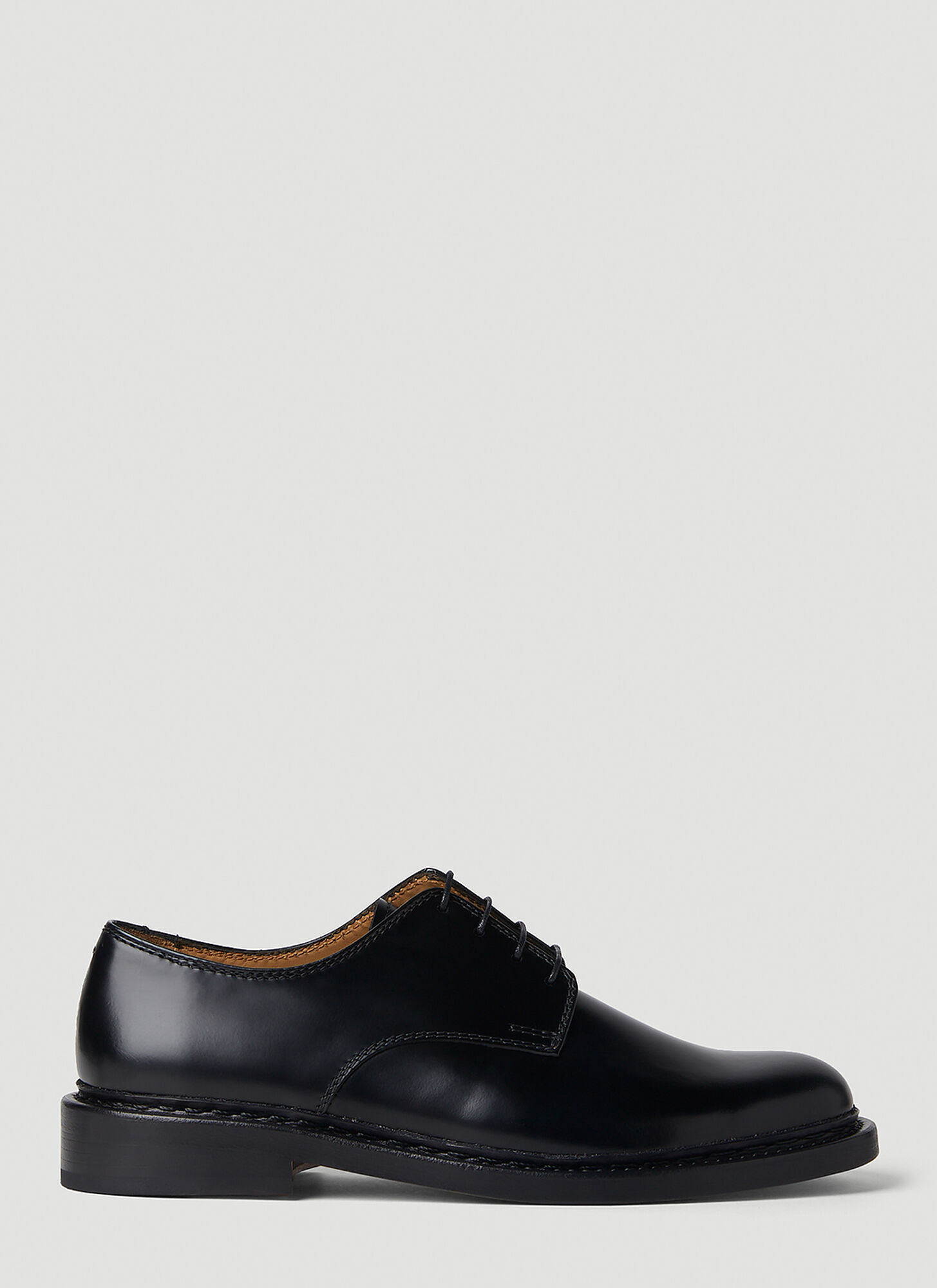 Our Legacy Uniform Parade Leather Shoes In Black