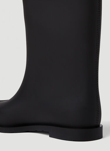 TOTEME Rain Boots Black tot0251020
