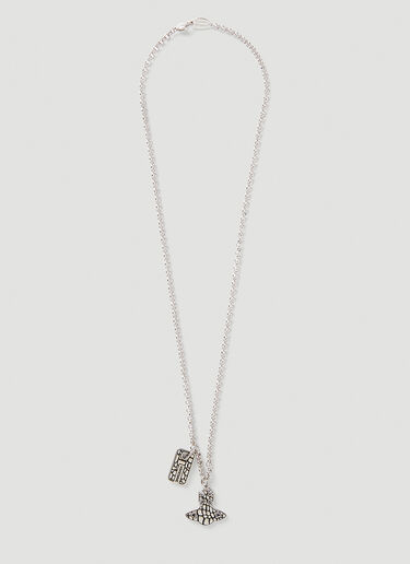 Vivienne Westwood Valerio Pendant Necklace Silver vvw0148017