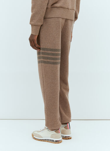 Thom Browne Four-Bar Wool Track Pants Brown thb0153009