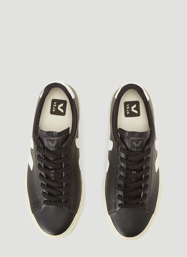 Veja Campo Chromefree Leather Sneakers Black vej0340007