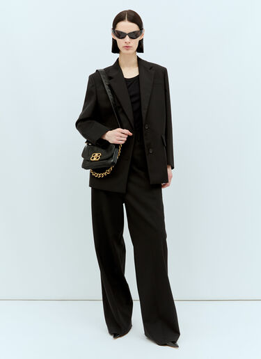 Balenciaga BB 소프트 스몰 플랩 숄더백 블랙 bal0256026
