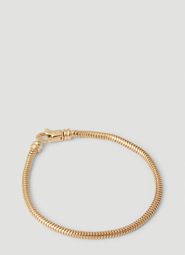 Tom Wood Snake Bracelet Gold tmw0351012