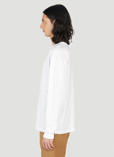 Dima Long Sleeve T-Shirt Soulland Dima Long Sleeve T-Shirt White sld0352004