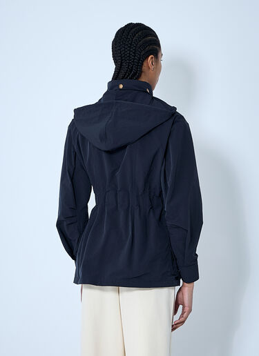Moncler Nades ショートパーカージャケット ブラック mon0260004