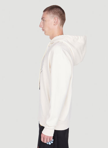 1 Moncler JW Anderson 图案印花连帽运动衫 乳白色 mjw0352002
