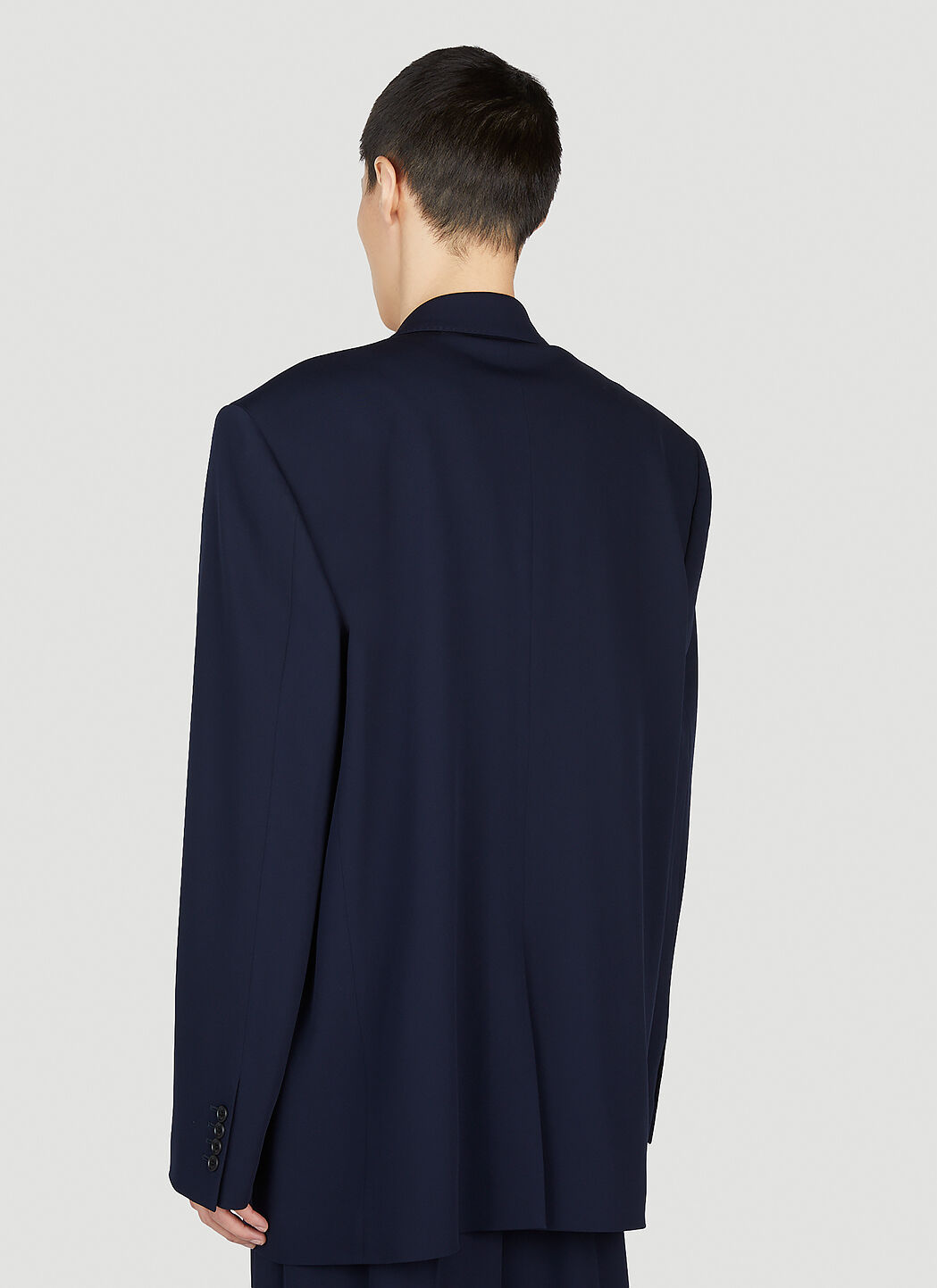 Balenciaga blue blazer shop