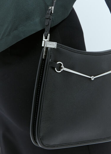 Gucci ホースビットスリム スモールショルダーバッグ ブラック guc0254044