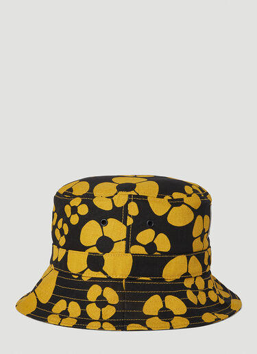 Marni x Carhartt Floral Print Bucket Hat Black mca0150004