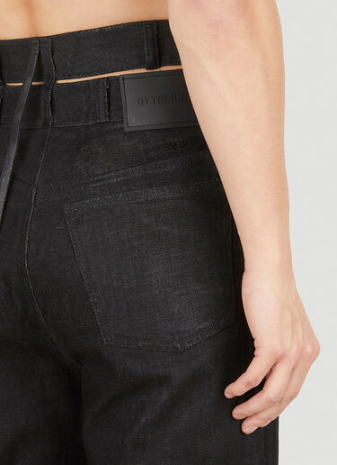 Ottolinger Wrap Jeans Black ott0150009