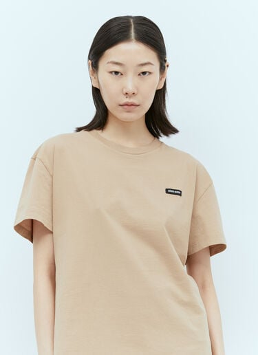 Miu Miu Set Of Three Jersey T-Shirts Multicolour miu0355003