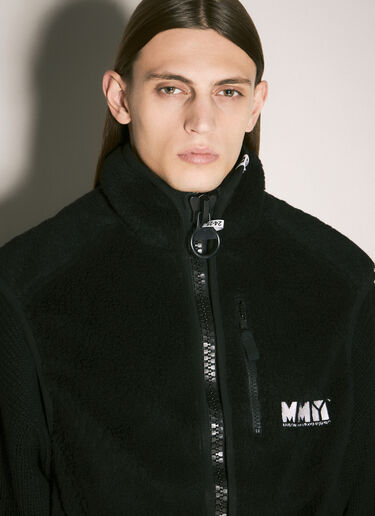 Maison Mihara Yasuhiro 와이드 백 보아 베스트 블랙 mmy0158007