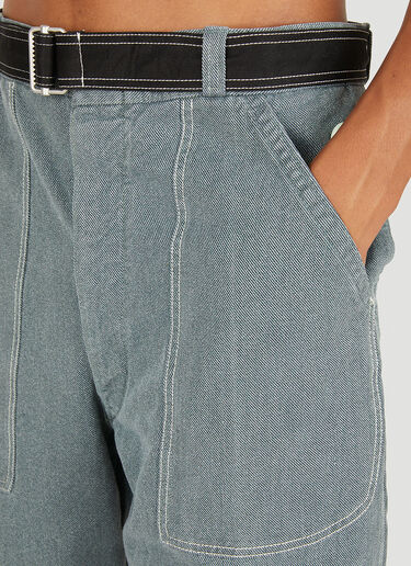 OAMC RE-WORK Swiss Army Pants Blue omr0150003