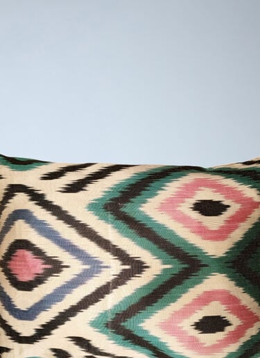 Les-Ottomans Geometric Pattern Decorative Cushion Multicolour wps0692041