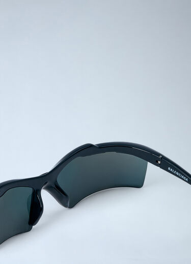 Turbo Rectangle Sunglasses Balenciaga Turbo Rectangle Sunglasses Black bal0360009