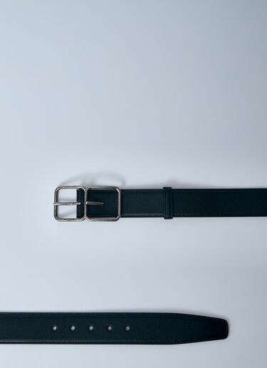 Saint Laurent Double Frame Belt Black sla0159031