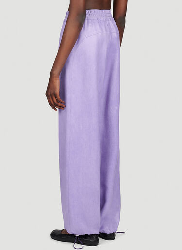 JW Anderson Wide Leg Suit Pants Purple jwa0253002