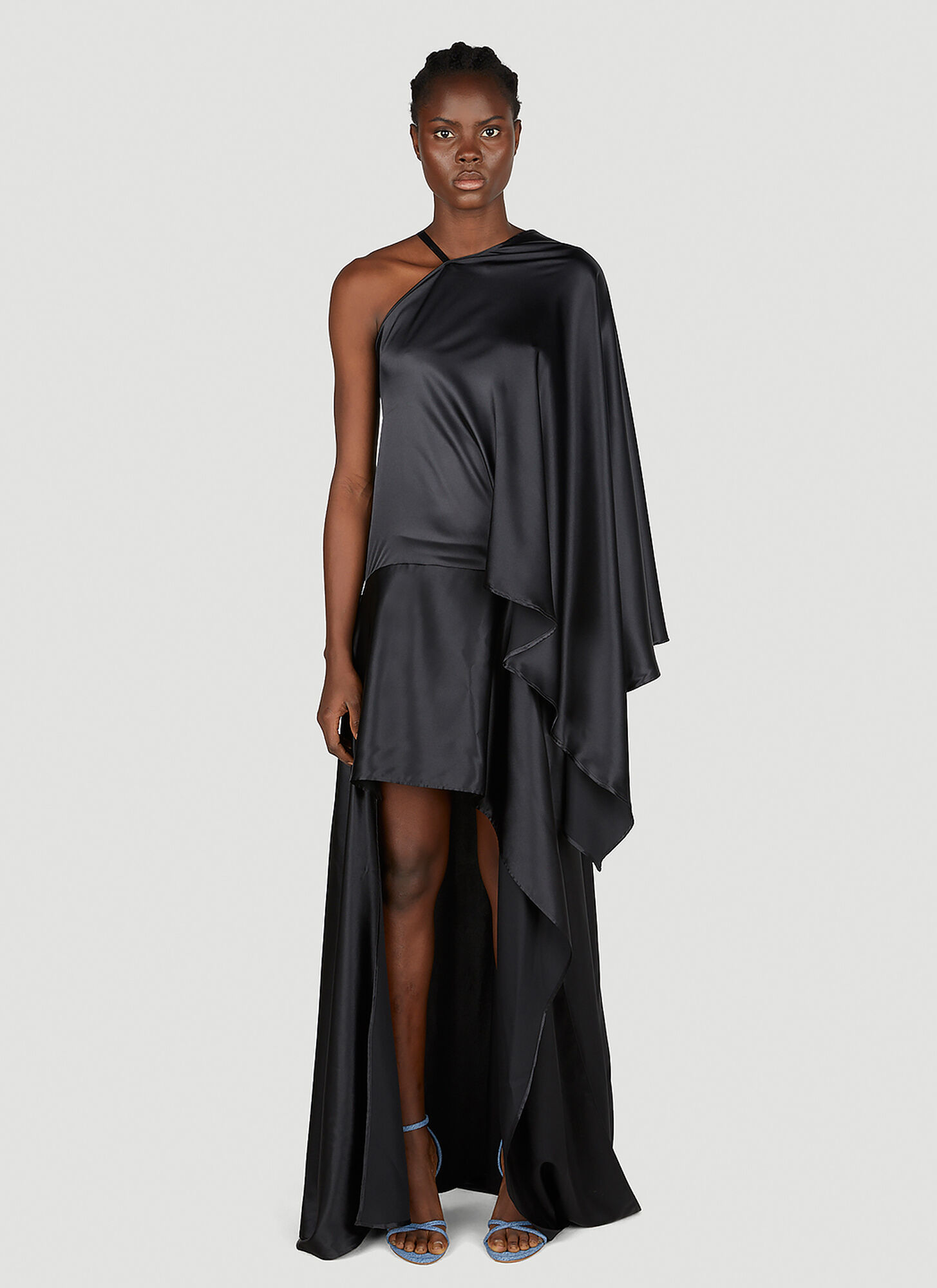 Acne Studios Asymmetric Dress Female Black