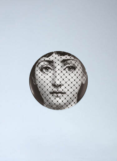 Fornasetti Tema e Variazioni N.78 Wall Plate White wps0691804