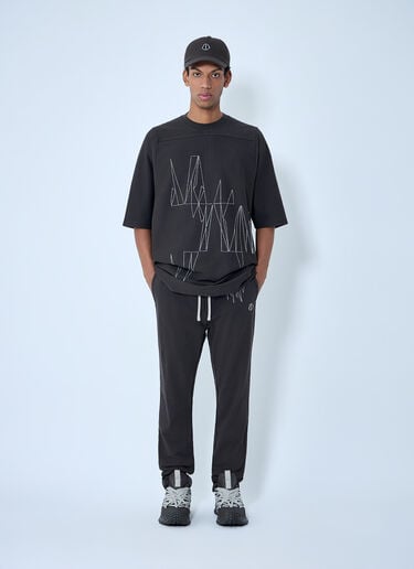 Moncler x Rick Owens Elasticated Waist Drawstring Pants Grey mcs0363020