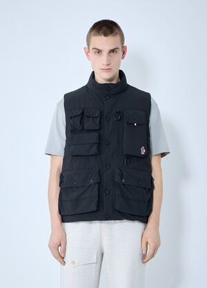 Moncler Grenoble Tongass Down Field Vest Black mog0159006