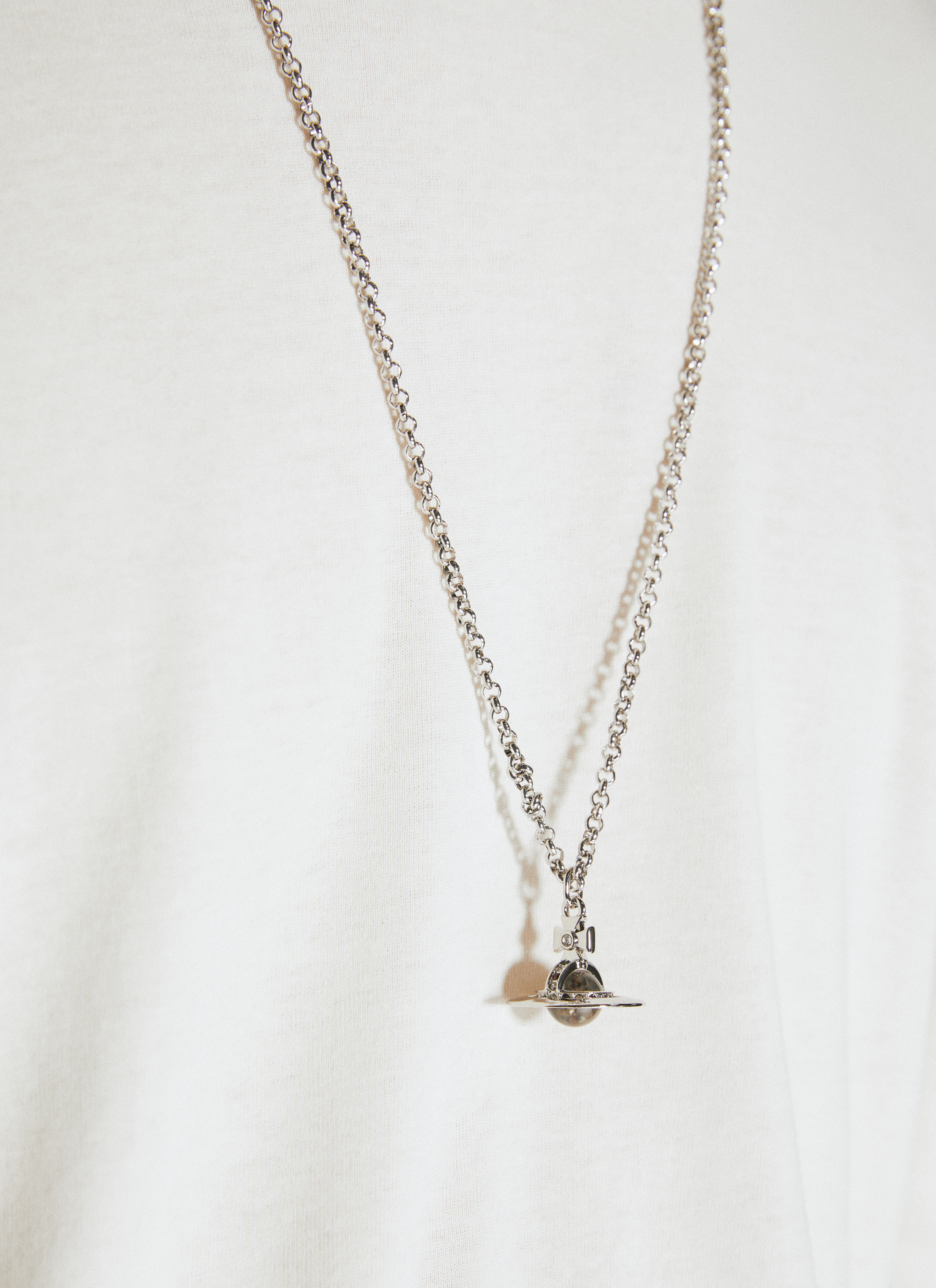 Vivienne westwood tiny orb necklace best sale