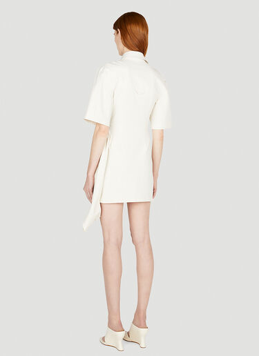 La Robe Camisa Dress Jacquemus La Robe Camisa Dress Cream jac0251009