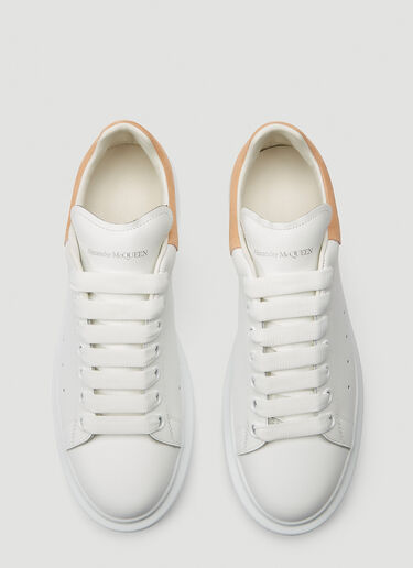 Alexander McQueen Larry Leather Sneakers White amq0244026