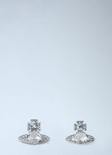 LN-CC® - Vivienne Westwood: Ondina Earrings - Silver Vivienne Westwood Ondina Earrings Silver vvw0366036