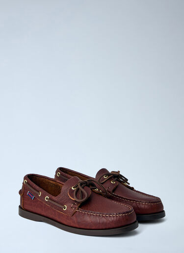 Sebago Portland Artisan Momoth Lace Ups Dark Brown seb0164001