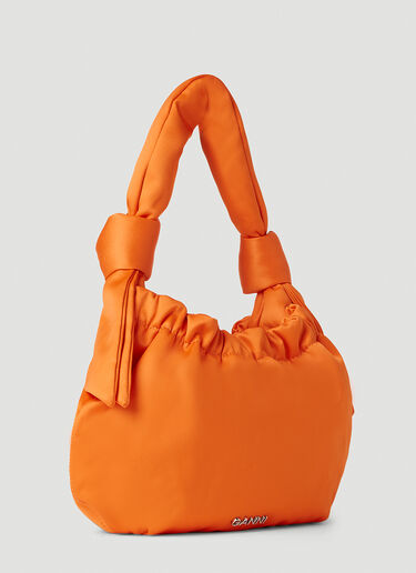 GANNI Small Occasion Hobo Bag Orange gan0252050