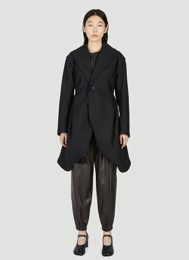 Issey Miyake Torso Coat Black ism0252001