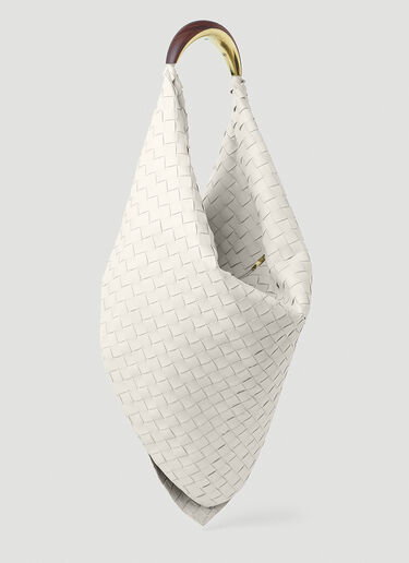 Bottega Veneta 풀라드 숄더백 화이트 bov0252102