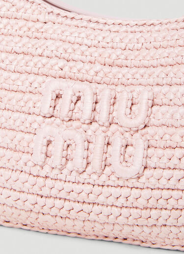 Miu Miu Crochet Shoulder Bag Pink miu0252044