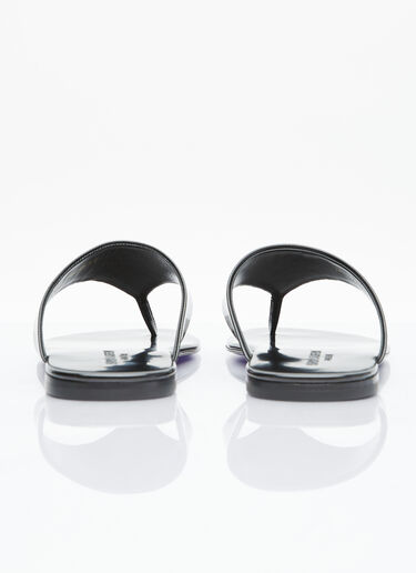 Kouros Sandals Saint Laurent Kouros Sandals Black sla0154027