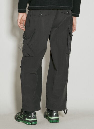 And Wander Oversized Cargo Pants Black anw0154011