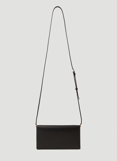 Dolce & Gabbana Logo Leather Phone Bag Black dol0253028