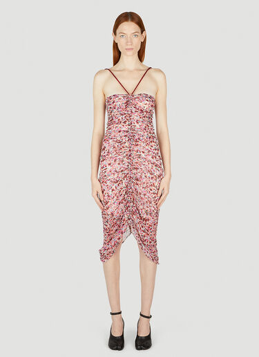 Isabel Marant Étoile Falone Midi Dress Pink ibe0251004