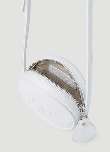 Courrèges Circle Shoulder Bag White cou0151008