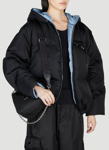 Prada Traingle Shoulder Bag Black pra0254033