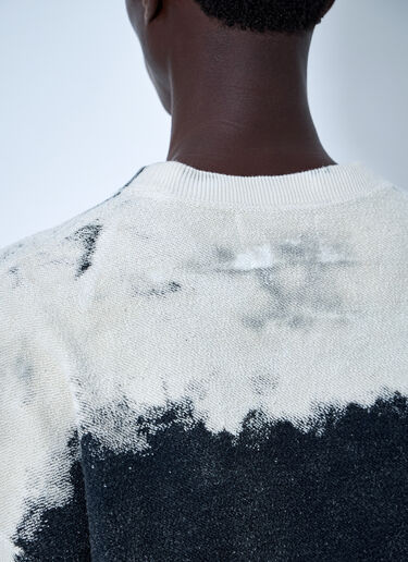 LN-CC® - NOMARHYTHM TEXTILE: Hand Dye Reverse Twist Sweatshirt - Grey NOMARHYTHM TEXTILE Hand Dye Reverse Twist Sweatshirt Grey nom0164005