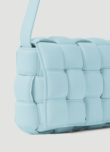 Bottega Veneta Padded Cassette Shoulder Bag Light Blue bov0249007